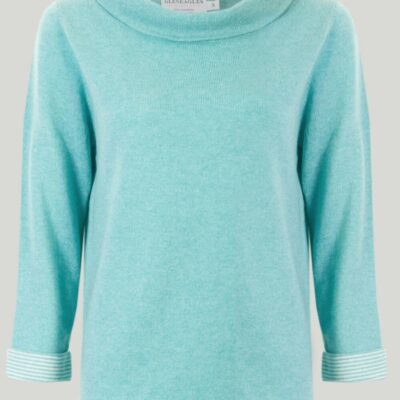 Online Cashmere Bardot Neck Jumper  All Jumpers