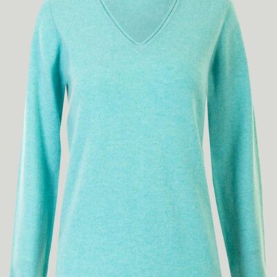 New Cashmere V Neck Jumper  V Neck Jumpers