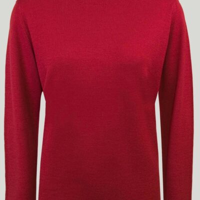 Hot Merino Wool Crew Neck Jumper  Jumpers