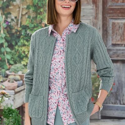 Online Zip Front Cardigan  Cardigans