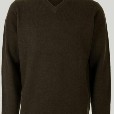 Clearance  Lambswool V Neck Jumper  Jumpers