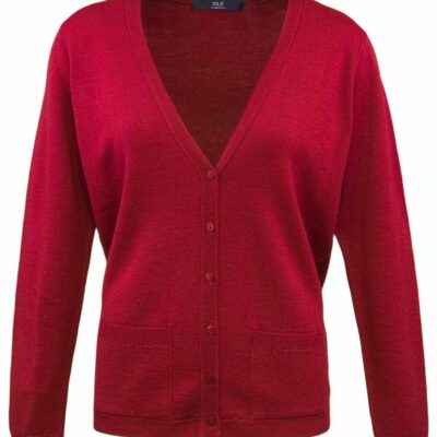 Clearance  Merino Wool V Neck Cardigan  Cardigans