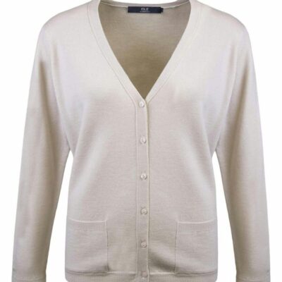 Online Merino Wool V Neck Cardigan  Cardigans