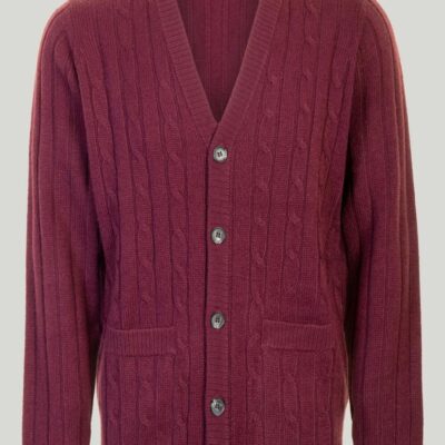 Wholesale V Neck Cable Cardigan  Cardigans